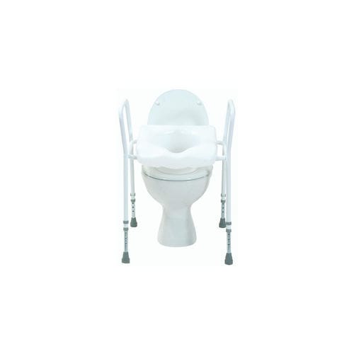 Toilet seat with armrests - ALT-BE001 - Alerta Medical - for bathrooms