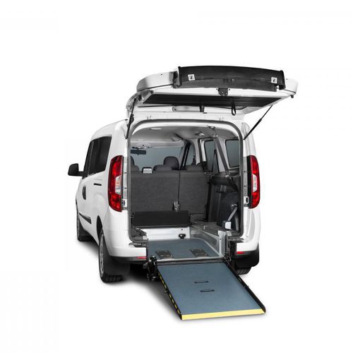 Minivan wheelchair accessible vehicle - Fiat Doblo - API DE - rear-entry