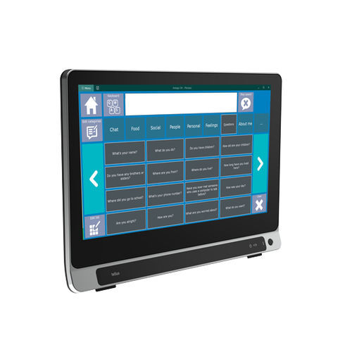 Digital augmentative and alternative communication system - Tellus 6 - JABBLA BVBA - tablet / portable / with touchscreen