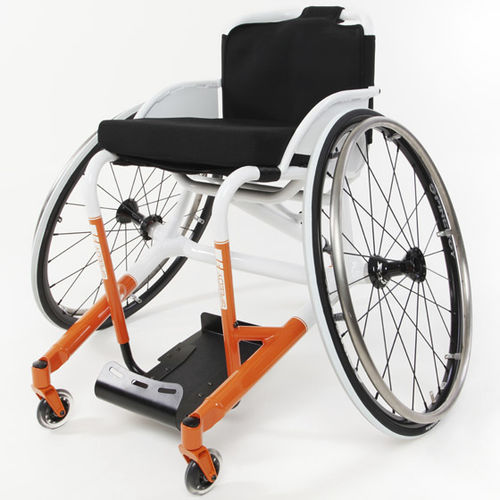 Active wheelchair - SPEEDY F1 - PRO ACTIV Reha-Technik - tennis / with legrest / aluminium frame