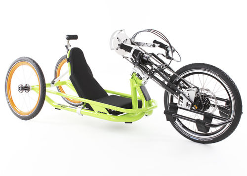 Adult handbike - FREAK - PRO ACTIV Reha-Technik - aluminium frame
