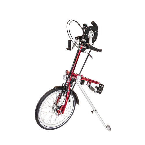 Mechanical wheelchair drive unit - CITY YOUTH - Stricker Handbikes - front