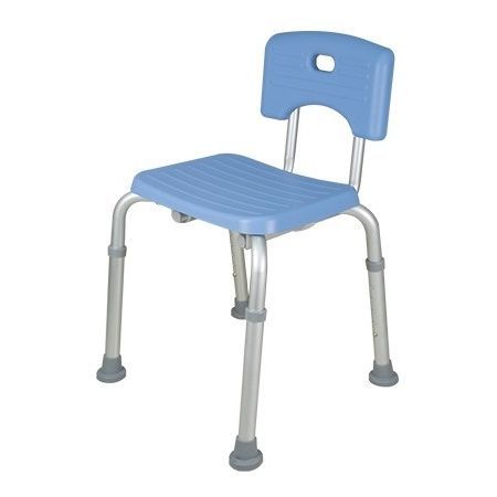 Shower chair with backrest - BA-01 - Sunjoy Enterprises - height-adjustable