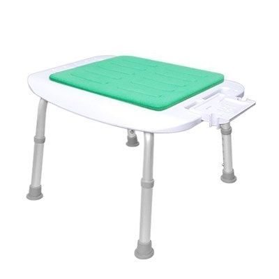Shower chair without backrest - BA-10-1 series - Sunjoy Enterprises - height-adjustable