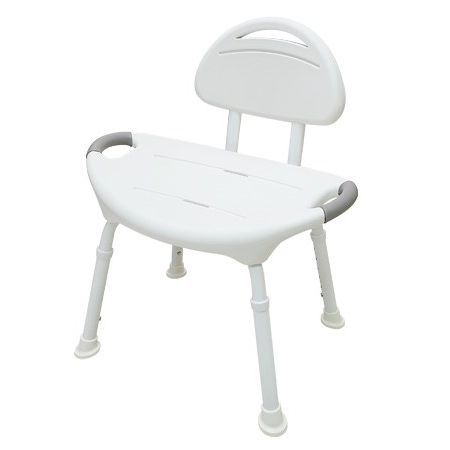 Shower chair with backrest - BA-21 - Sunjoy Enterprises - height-adjustable