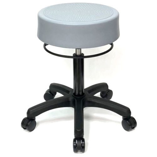 Laboratory stool - STL1-P - Sunjoy Enterprises - height-adjustable / black / gray