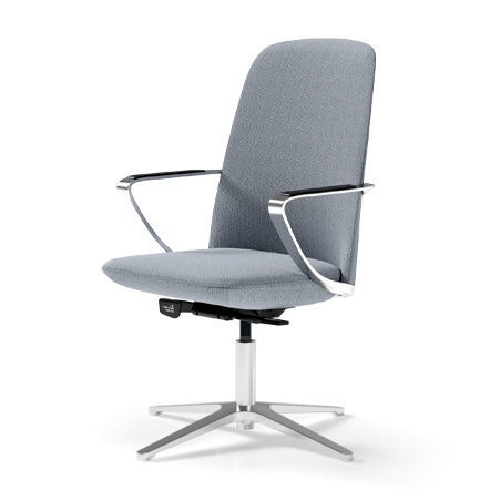 Adult office chair - EN-02M - Sunjoy Enterprises - with armrests / on casters / pneumatic