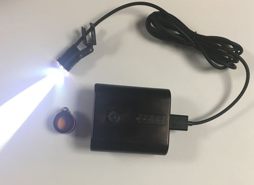 Surgical headlight - Eclipse Loupes and Products - LED / with rechargeable battery / for binocular loupes