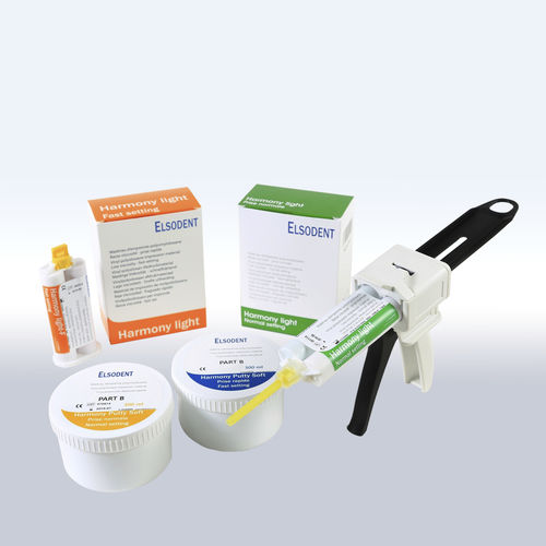 Vinyl polysiloxane dental material - HARMONY - ELSODENT - for impression trays