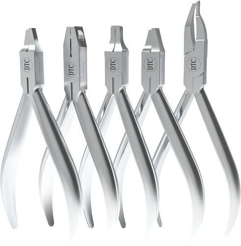 Orthodontic pliers - P401-01 - Hangzhou DTC Medical Apparatus - tissue grasping / stainless steel