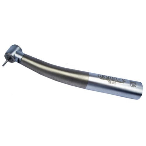 Dental turbine - Gemini  Kavo Type - Johnson-Promident - air / with LED light / triple external spray