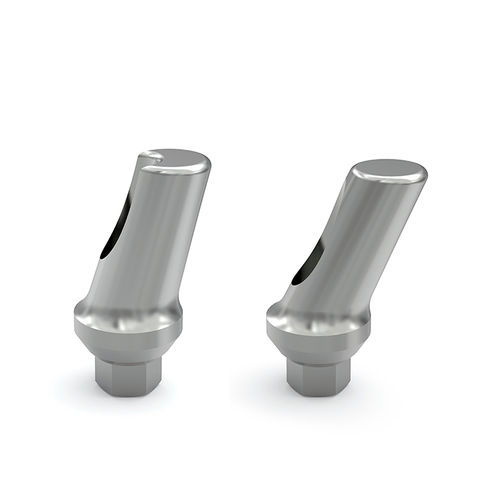 Titanium implant abutment - Ziacom Medical - internal / external / conical