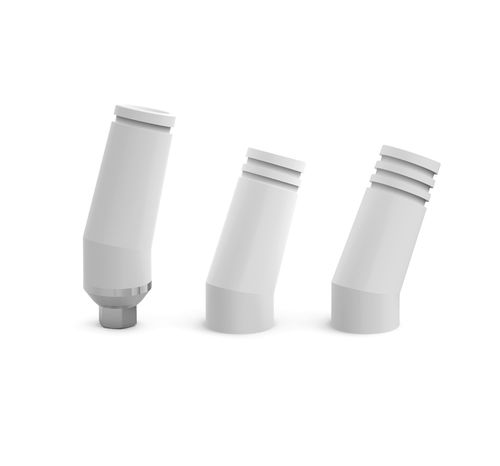 Variable rotation implant abutment - TX30&reg; - Ziacom Medical - calcinable / CoCr / internal