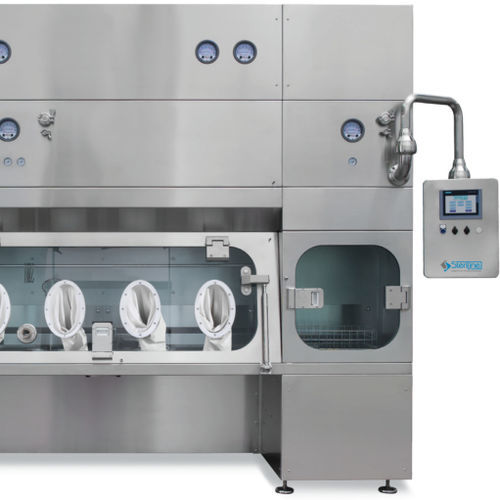 Filling isolator - Steriline - for the pharmaceutical industry / ISO class 5 / floor-standing