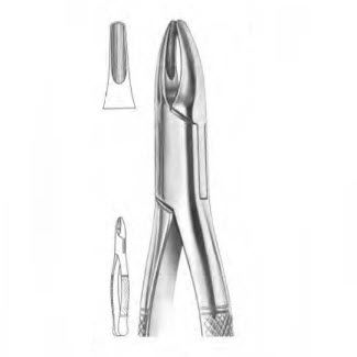 Tooth root extraction forceps - 1223 - Thempson - for upper incisors / American pattern