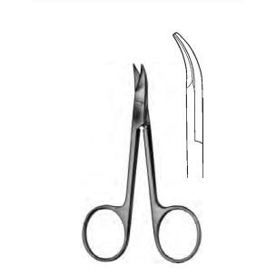 Ligature scissors - 54-10-10 - Thempson - for humans / curved