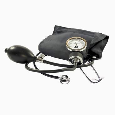 Aneroid sphygmomanometer - Delux Plus - AME WORLDWIDE - with stethoscope / with adult cuff