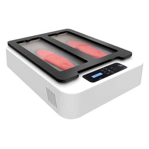 Orthopedic insole manufacturing thermosealer - VITROPRESS - Capron Podologie - benchtop