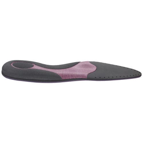 Orthopedic insole with heel pad - MODELE-MA371 - Capron Podologie - with longitudinal arch pad