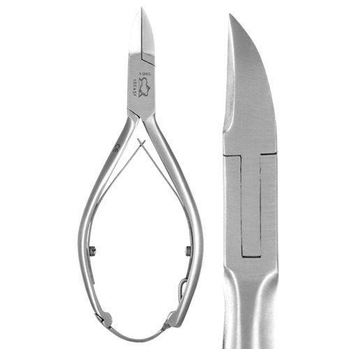 Podology forceps - 13065F - Capron Podologie - grasping / reusable / bent