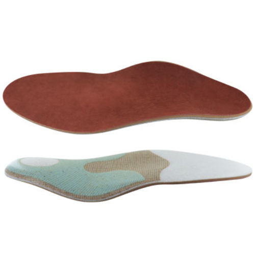 Orthopedic insole with heel pad - ECOFRIENDLY SEQUOIA - Capron Podologie - with longitudinal arch pad