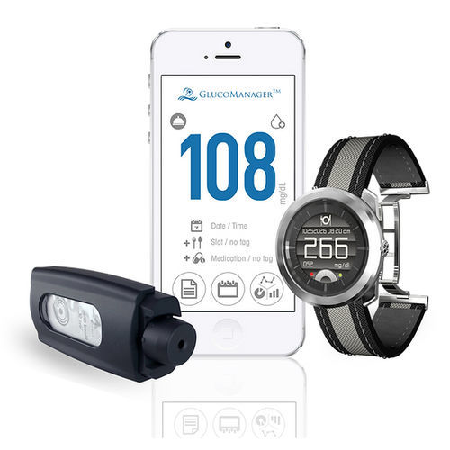 Wireless blood glucose monitor - EASYMAX® sugarwatch - EasyMax® Diabetes Care