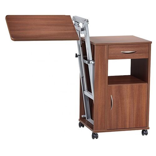 Bedside table on casters - FMN 230 - FMB Care - with drawers / with wardrobe / with integrated over-bed table