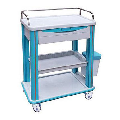 General purpose trolley - KJW-CT002D - Guangdong Kareway Medical Technology - multi-function / 1-drawer / 3-tray