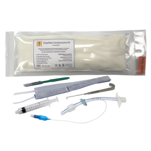 Cricothyrotomy medical kit - HHSCK01 - H&H Medical - emergency / sterile