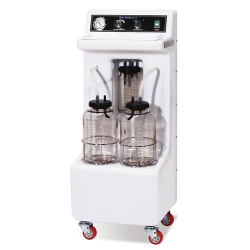 Electric surgical suction pump - Hansung Medical - for minor surgery / for surgical drainage and debridement / on casters