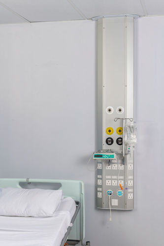 Vertical bed head unit - HU21-01 - Hutz Medical