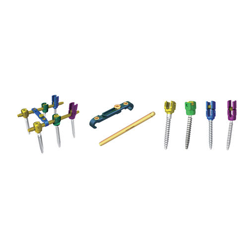 Thoraco-lumbar osteosynthesis unit - PLATINUM 6.35 - Irene Ortho - posterior / adult