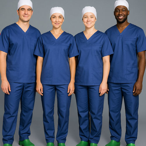 Unisex scrub uniform - Clean Air Suits - Pluritex - L / M / XL