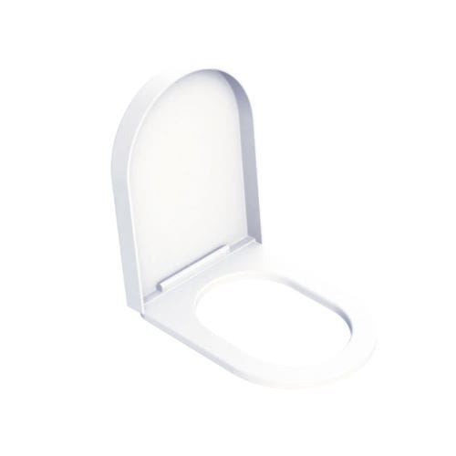 Raised toilet seat with lid - 25-202-00 - Profilo Smart LTD.