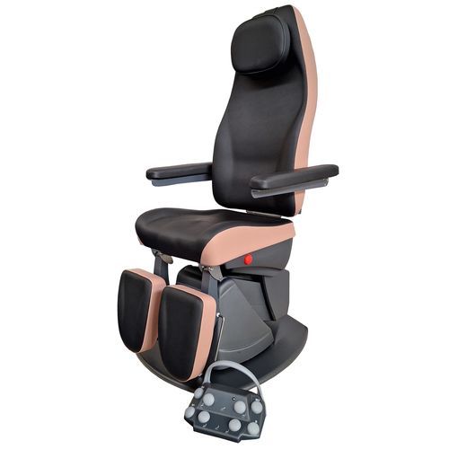 Podiatry treatment chair - GRAPHITE - S.M.D. Stern Podia - electric / rotating / Trendelenburg