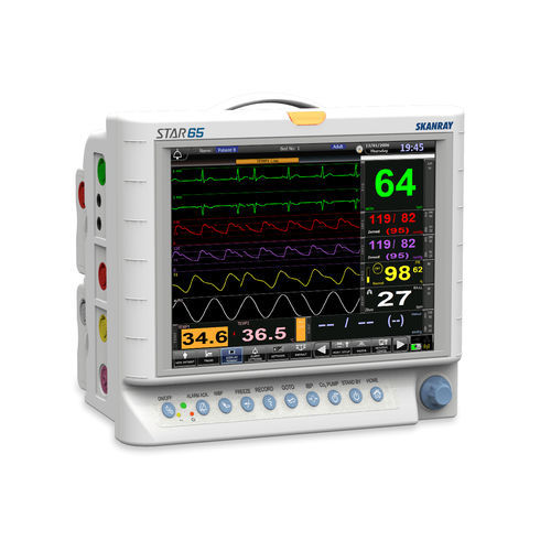 Portable multi-parameter monitor - Star 65 - Skanray Technologies - compact / bedside / ECG