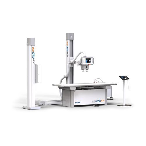 Digital X-ray system - SkanRAD 630 - Skanray Technologies - for multipurpose radiography / with floor-standing bucky / fixed