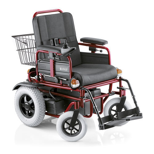 Electric wheelchair - 750 MAXI - Surace - outdoor / height-adjustable / with legrest