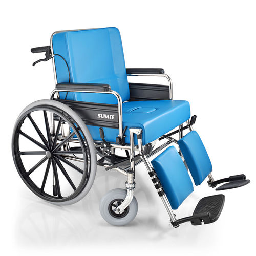Manual wheelchair 787 BARIATRIC Surace outdoor / with legrest