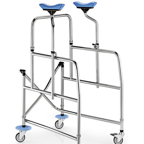 4-wheel mobility walker - 126 TROTTER - Surace - height-adjustable / with elbow-rest / folding