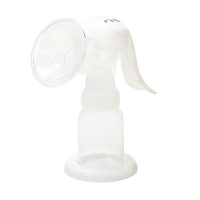 Manual breast pump - XB-8612 - Wuxi Xinzhongrui Baby Supplies - handheld