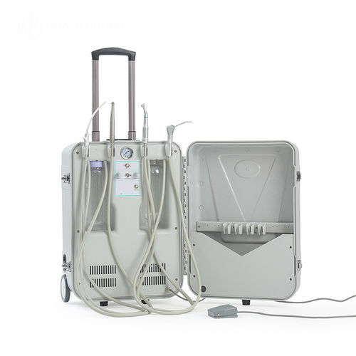 Portable dental unit - Zhengzhou Olive Electronic Technology - with delivery system