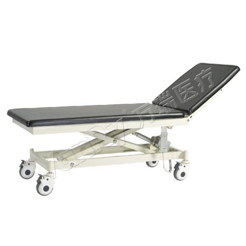 Gynecological examination table - C-1 - Hebei Vanry Medical Devices Co., Ltd. - manual / height-adjustable / 3-section