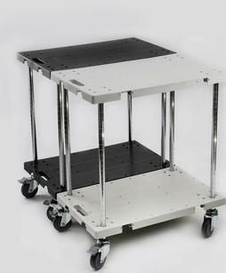 Laboratory cart - DTP-A205TBW-2  - Dony Trolley - for general purposes / utility / 2-shelf