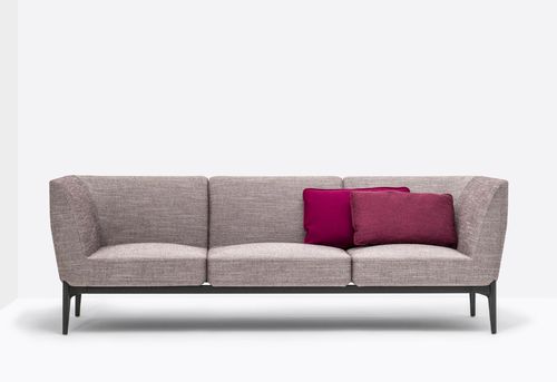 Waiting room sofa - social plus DSO2_2A/3AAL/4AALL - Pedrali - 4-seater / design