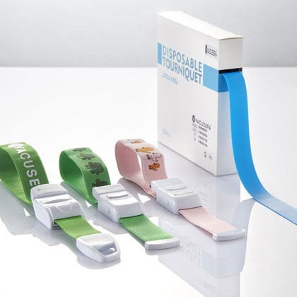 Clip-type tourniquet - VACUSERA - Disera Tıbbi Malzeme Loj. San.Tic.A.S. - for general care / disposable
