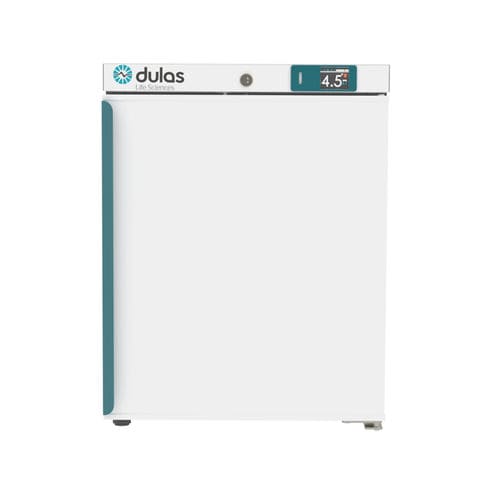 Pharmacy refrigerator - DLS95PS - Dulas Limited - cabinet / 1-door / with forced air cooling