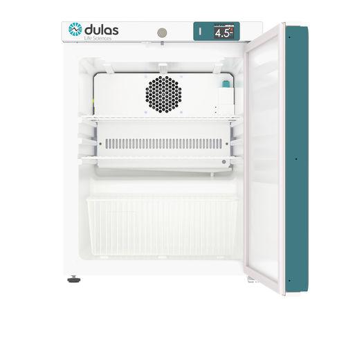 Laboratory refrigerator - DLS95LS - Dulas Limited - cabinet / 1-door / with forced air cooling