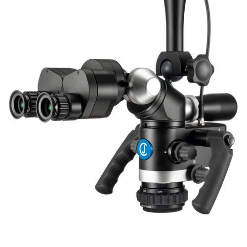 Dental examination microscope - Flexion Basic - CJ-Optik - on casters / wall-mounted / ceiling-mounted