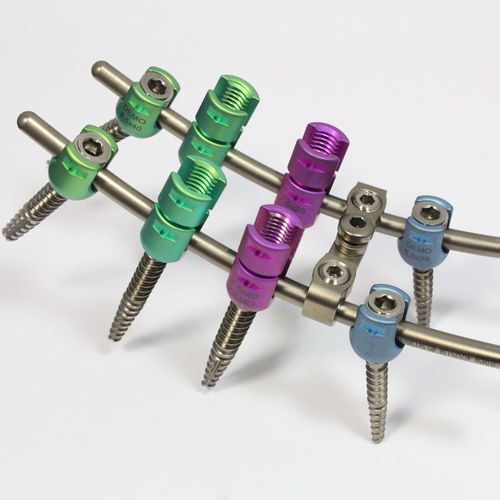 Thoraco-lumbar osteosynthesis unit - G2S® - NEURO FRANCE Implants - posterior / adult